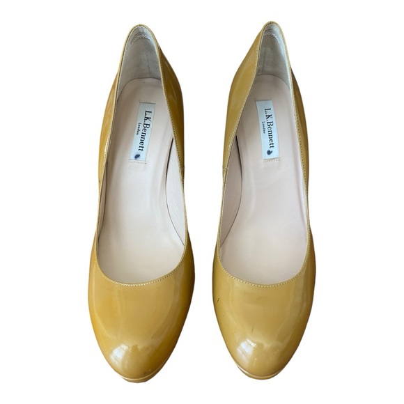 LK Bennett sledge taupe heels size EU 40.5, US 9.5 - Picture 3 of 10